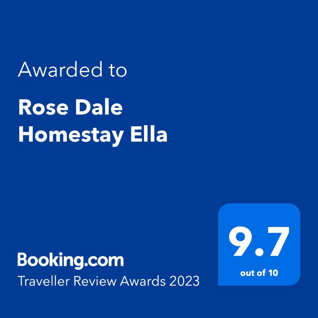 Rose Dale Homestay Ella Ngoại thất bức ảnh