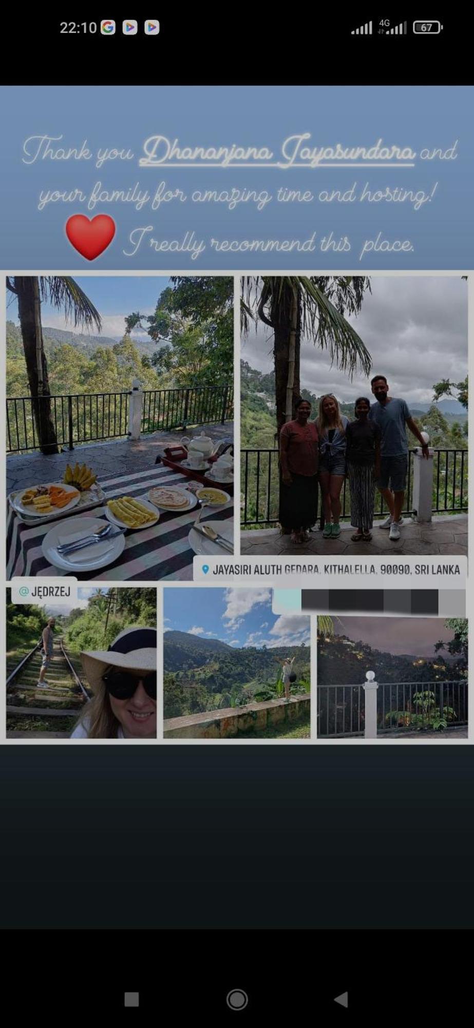 Rose Dale Homestay Ella Ngoại thất bức ảnh