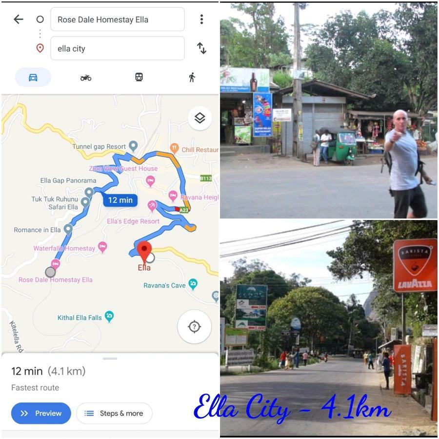 Rose Dale Homestay Ella Ngoại thất bức ảnh