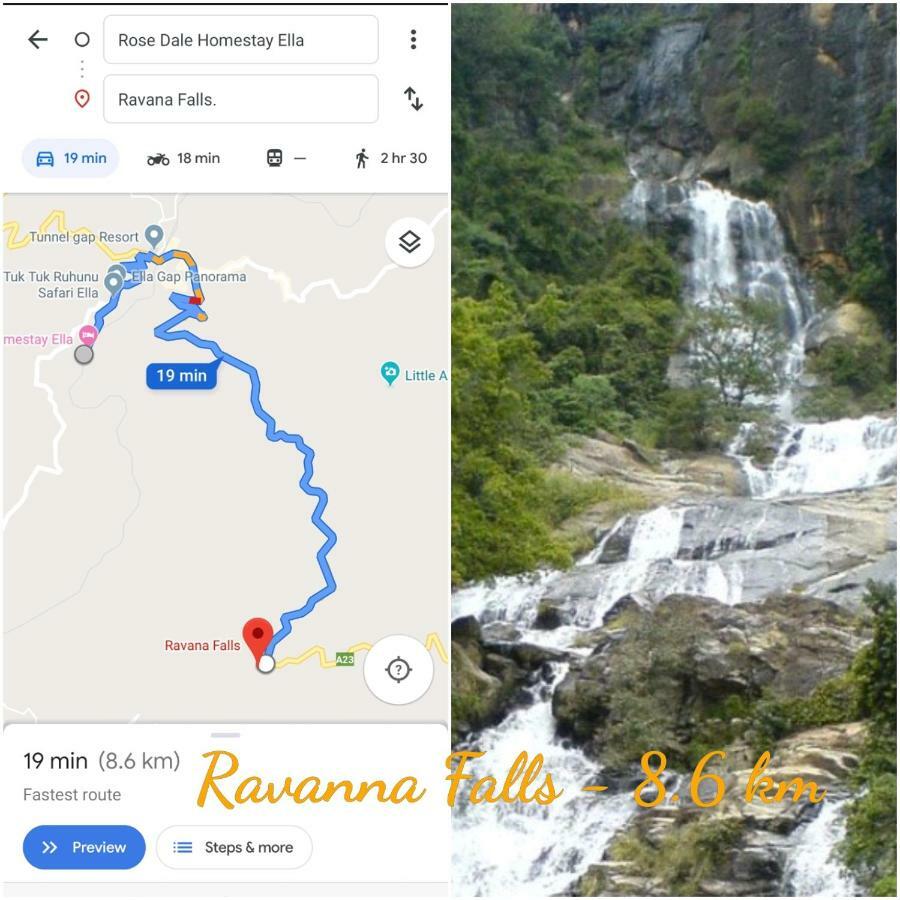 Rose Dale Homestay Ella Ngoại thất bức ảnh