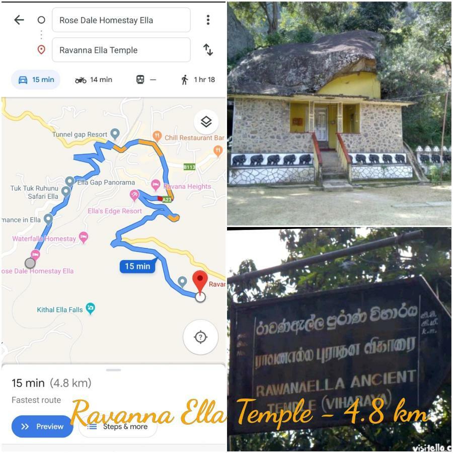 Rose Dale Homestay Ella Ngoại thất bức ảnh