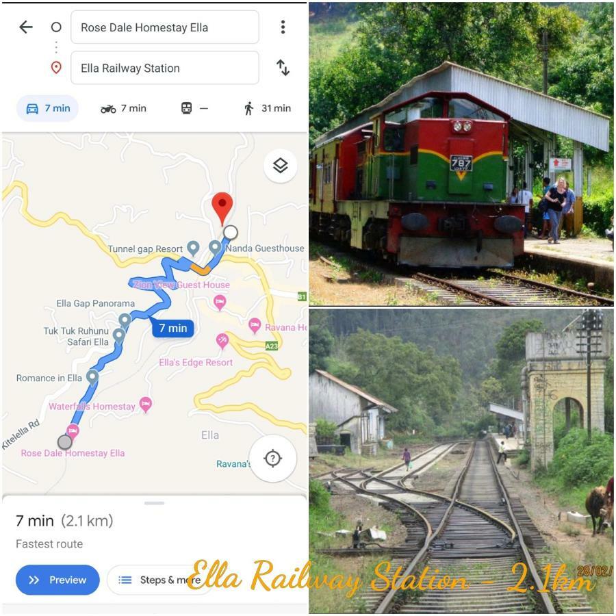 Rose Dale Homestay Ella Ngoại thất bức ảnh